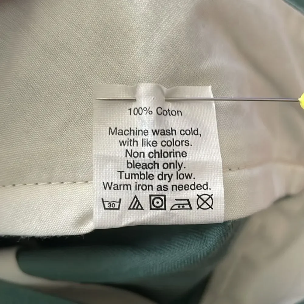 J. Crew The Sutton Green Chinos Sz 36/30 NWT